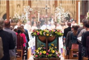 Church Scenes on Easter Sunday